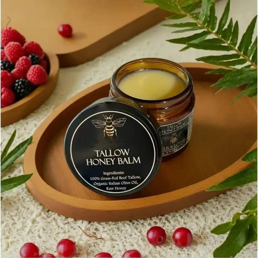 A 57g pot of honey butter moisturising facial cream for all skin types.