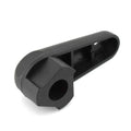 Black nylon adhesive quick release oil cap wrench for BMW R series motorcycles.