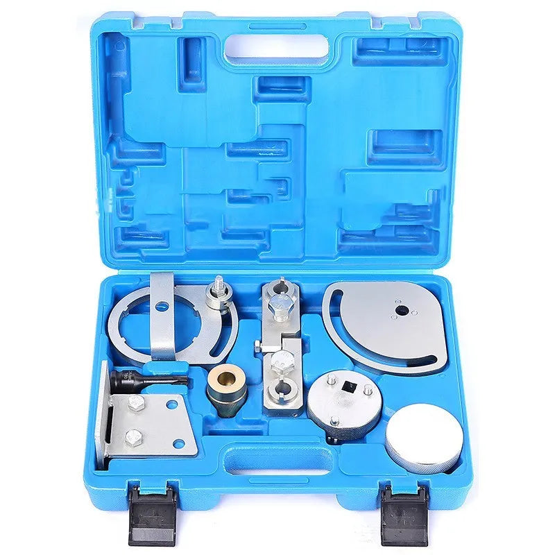 Volvo timing tool set with 8 carbon steel tools for engine camshaft crankshaft alignment