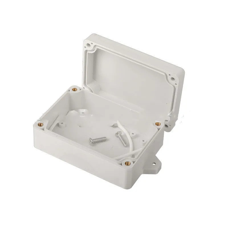 F4B-1 model grey ABS plastic waterproof electronic instrument enclosure box with dimensions 100mm by 68mm by 40mm.