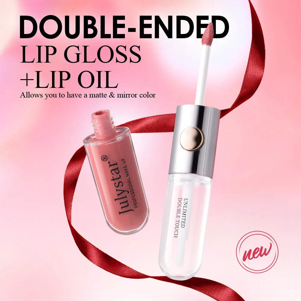 6ml longlasting lip gloss tube in one of nine colour style options, labelled 01Style to 09Style.