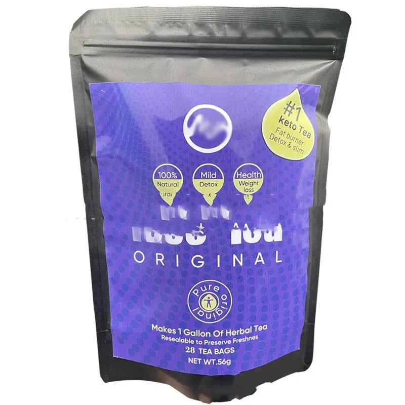 28 Days Slim Flat Tummy Tea for Women herbal tea collection with multiple tea bags