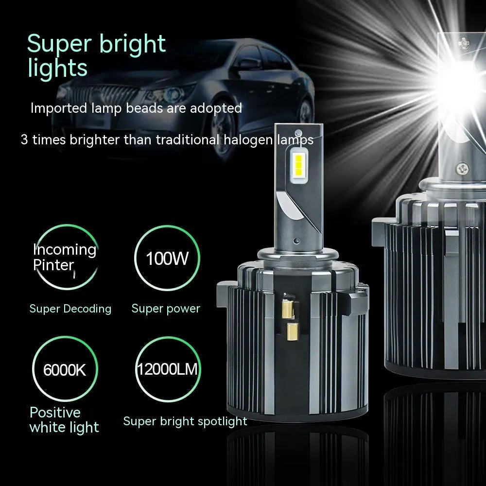 Volkswagen Golf 7 Škoda Yeti Touran LED low beam headlight replacement unit with aviation aluminium housing