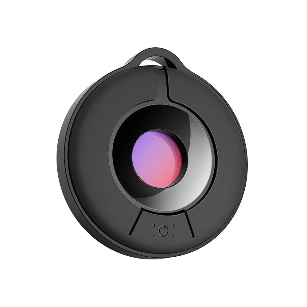 Compact infrared camera detector for finding hidden cameras with a 5-metre range.