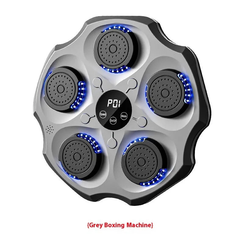 Black Bluetooth music boxing wall target hanging on wall with included glove