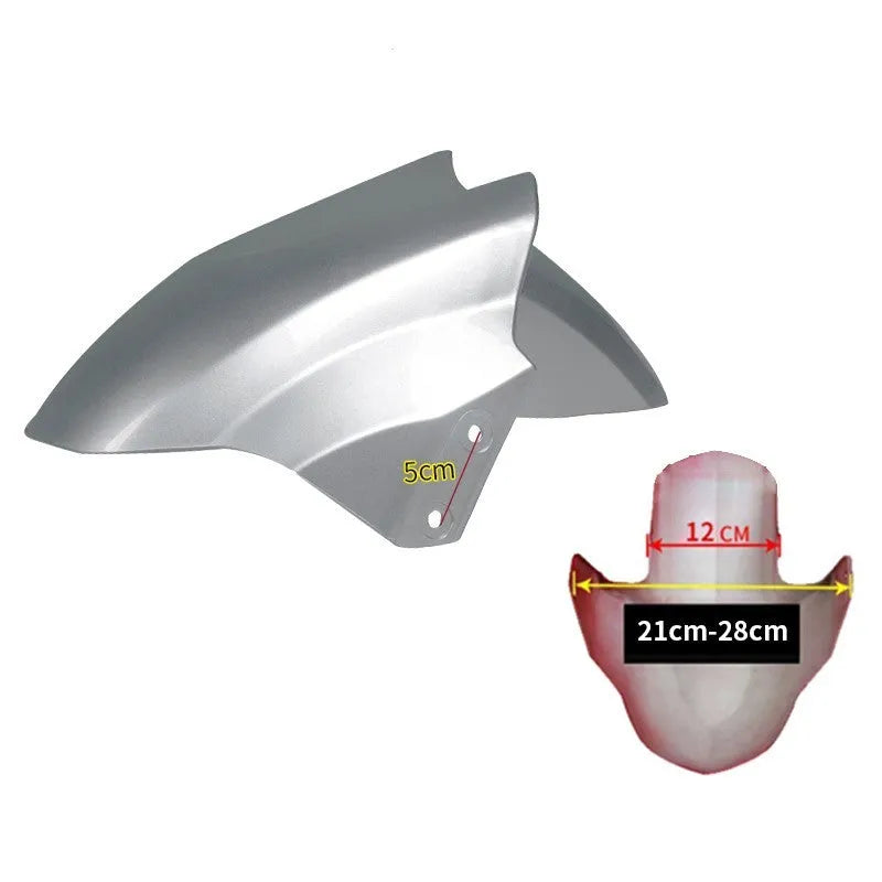 Electric car front wheel fender in ABS material available in large and small sizes with various baking paint colours
