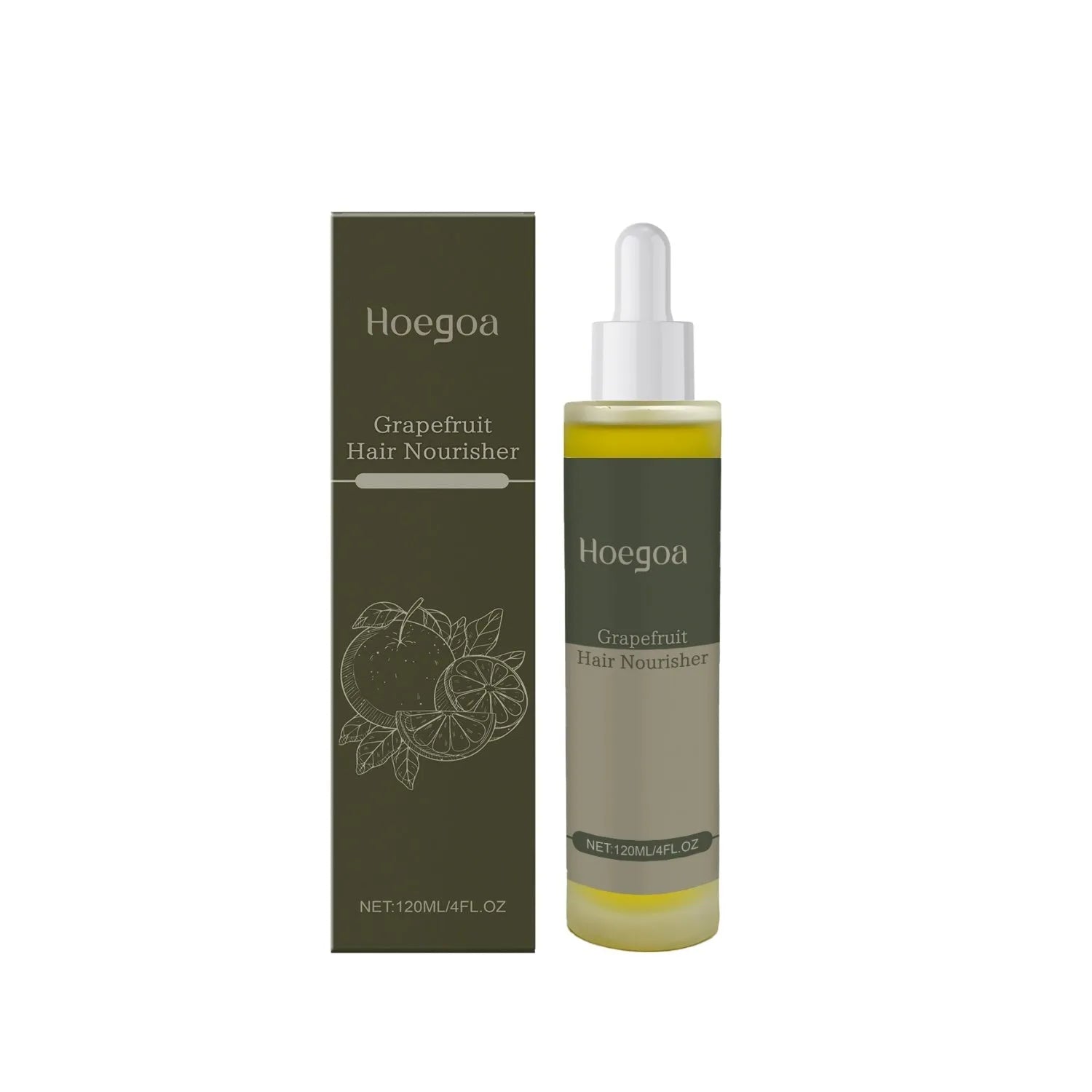 120ml bottle of grapefruit hair conditioner with ginger and rosemary oils