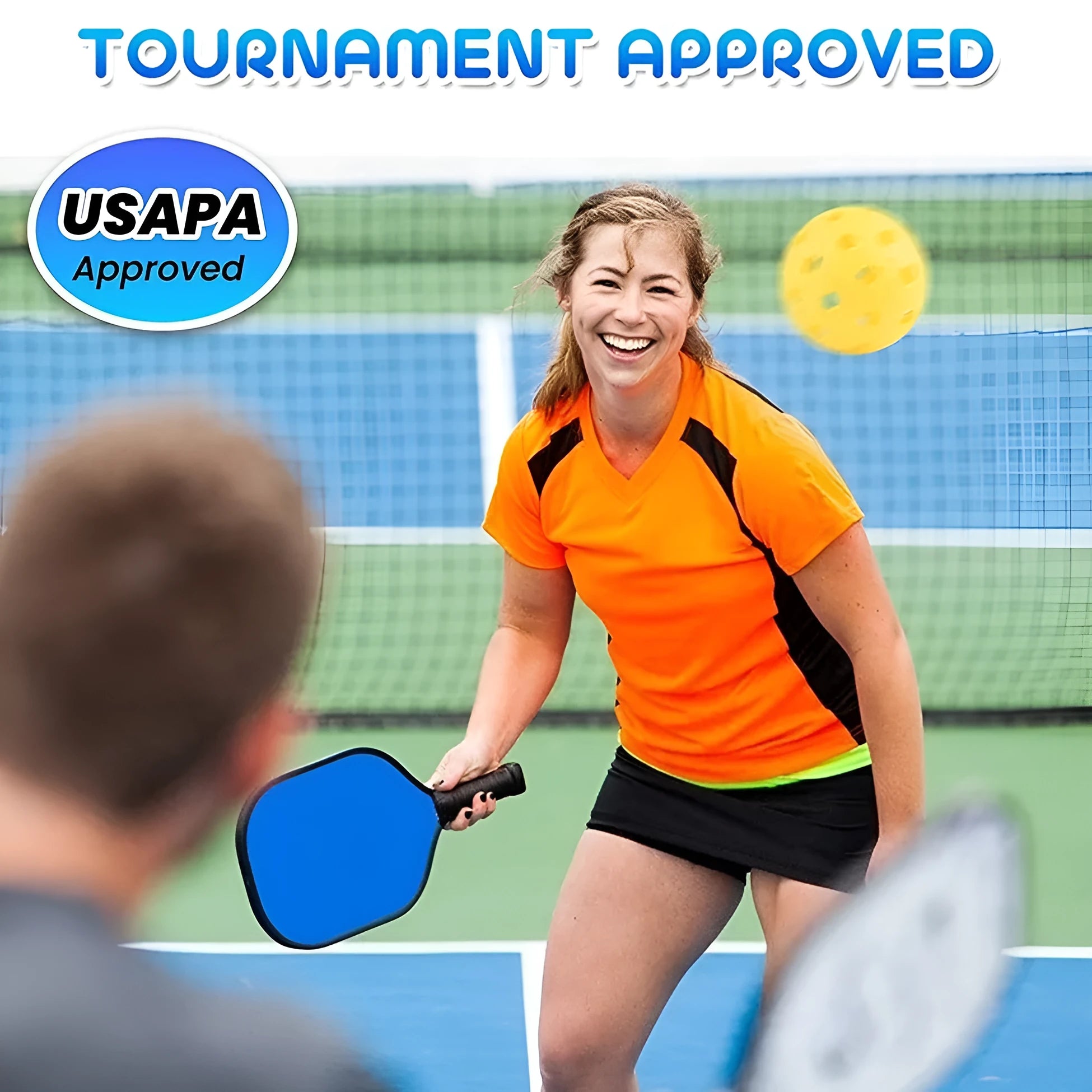 Poplar Peak wooden sports racket for table tennis and pickleball training