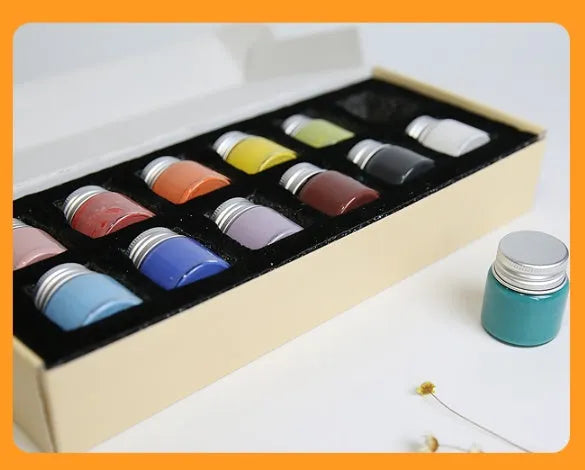 Morandi colour high temperature ceramic paint pots for pottery firing at 1250-1350°C