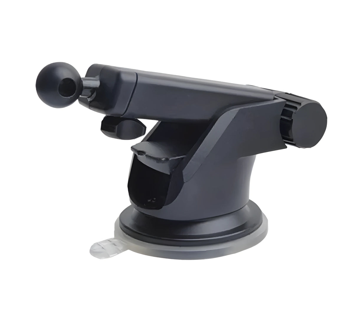 Universal car navigation bracket with telescopic adjustable rod made from ABS plastic for dashboard phone mounting