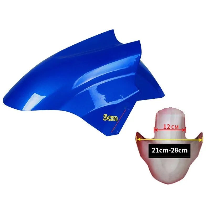 Electric car front wheel fender in ABS material available in large and small sizes with various baking paint colours