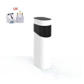 Small black or green desktop instant water dispenser with digital display and nano heating film.