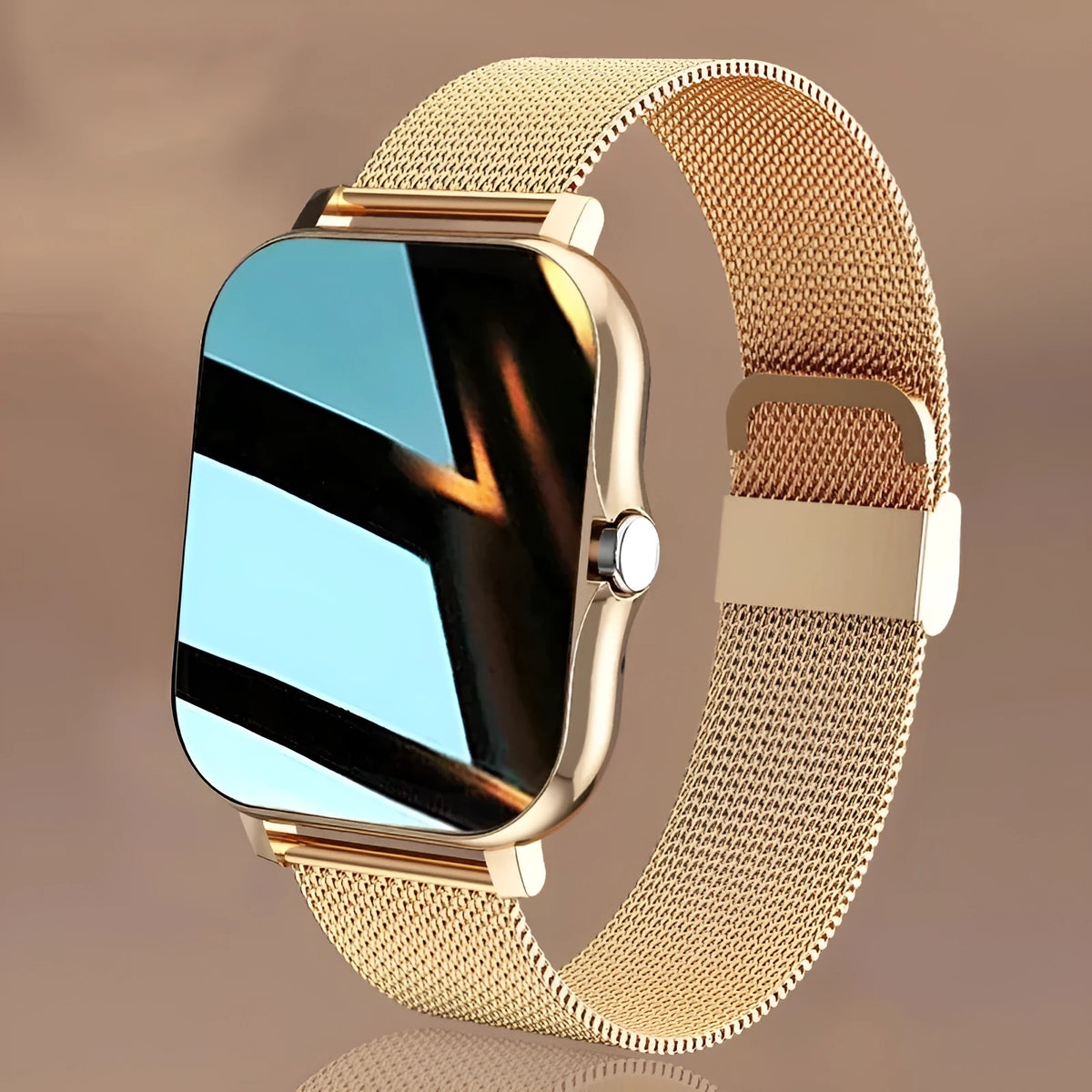 Y13 smart watch with 1.69 inch touch screen, silicone strap, heart rate monitoring and Bluetooth-compatible calling