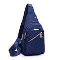 Crossbody chest bag in Oxford cloth with breathable design available in multiple colours