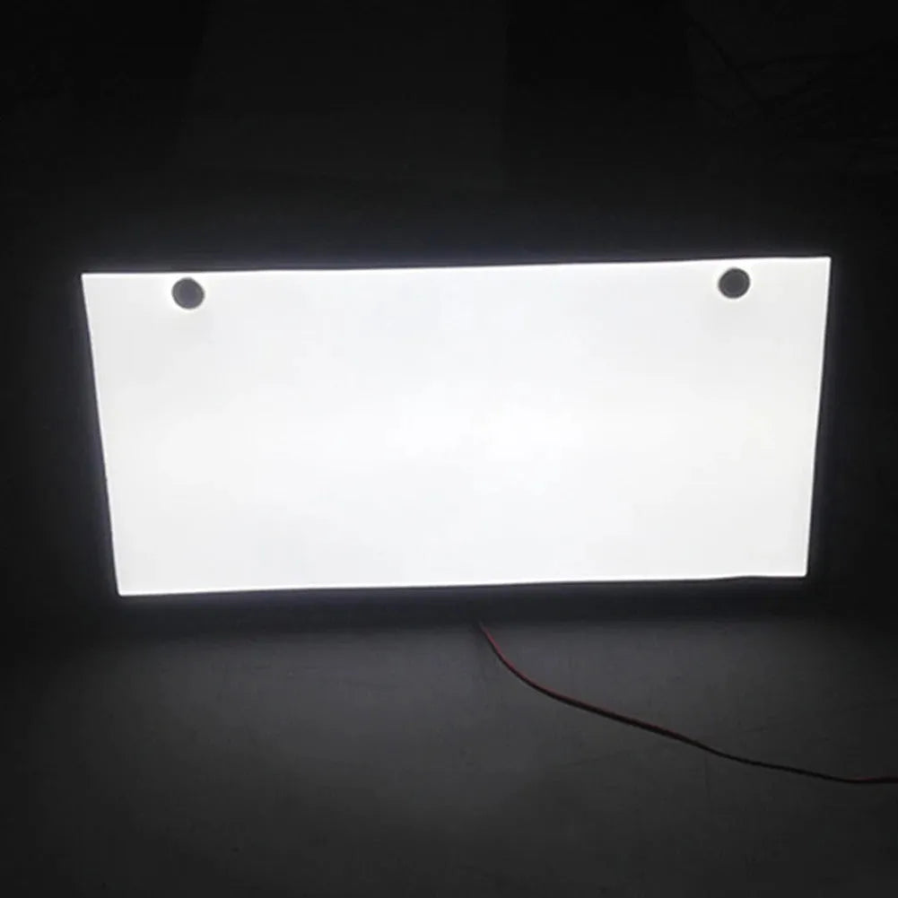 LED truck license plate light replacement set of two pieces with uniform illumination