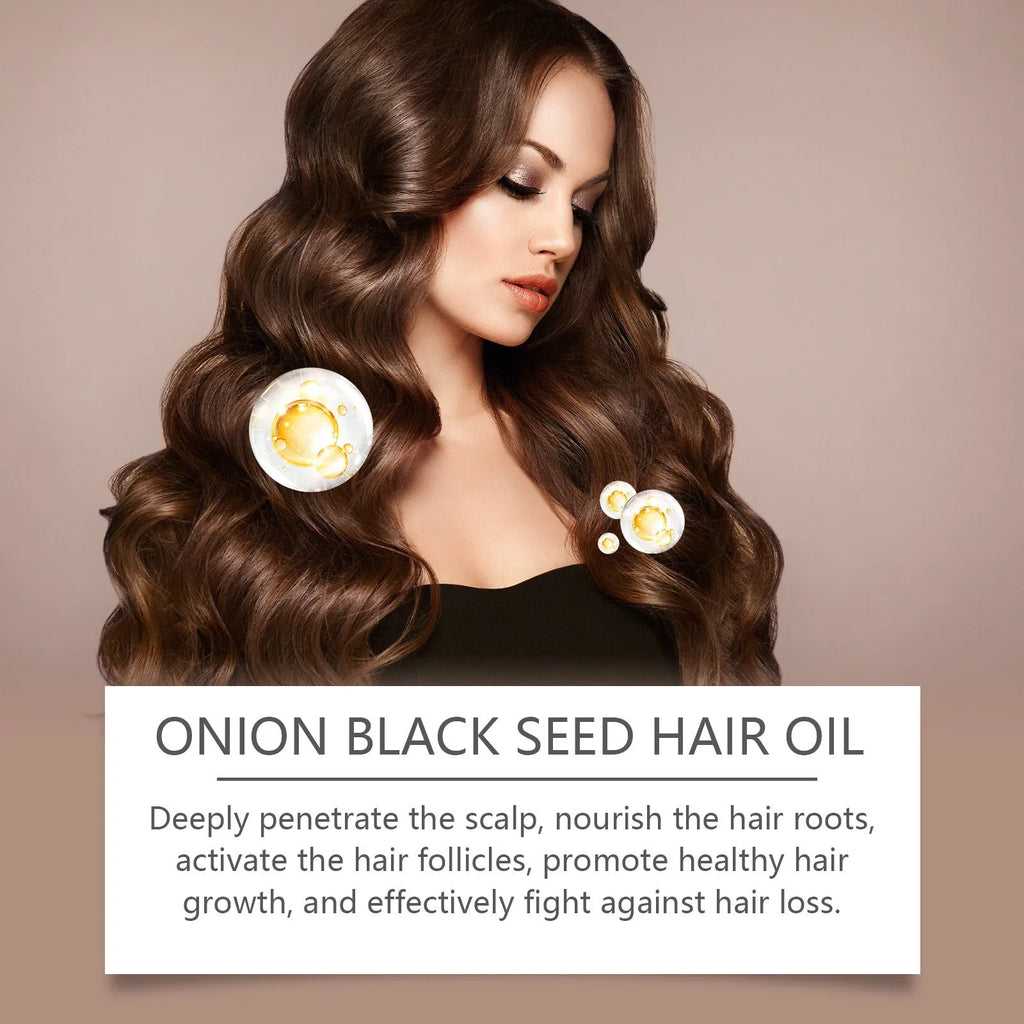 100ml hair nourishing essential oil bottle with accessories for moisture and soft maintenance