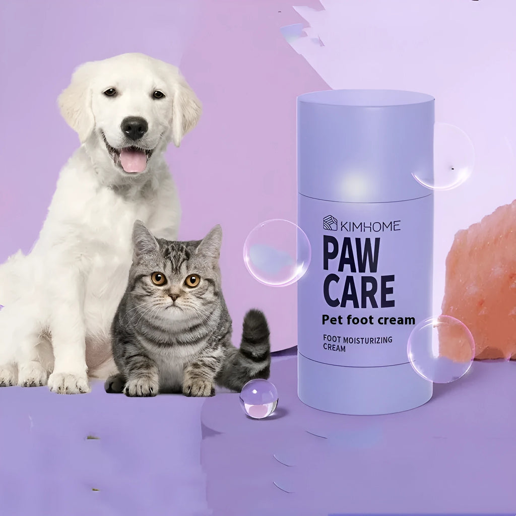 40g tube of pet foot moisturising cream with planting Brazil palm wax for dogs and cats