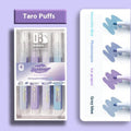 Four glitter fluorescent highlighter pens with slanted tips shown in a set.