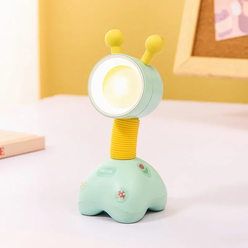 Creative DIY cartoon magnetic desktop night lamp in various colours with adjustable lighting