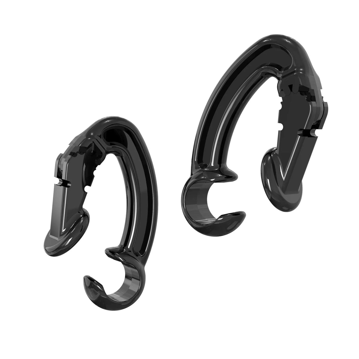 AirPods anti-lost clip case cover in various solid colours showing back cover style