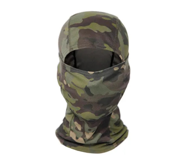 Unisex windproof pullover face mask hat cover in snow colour for fishing, skiing, cycling and outdoor sports