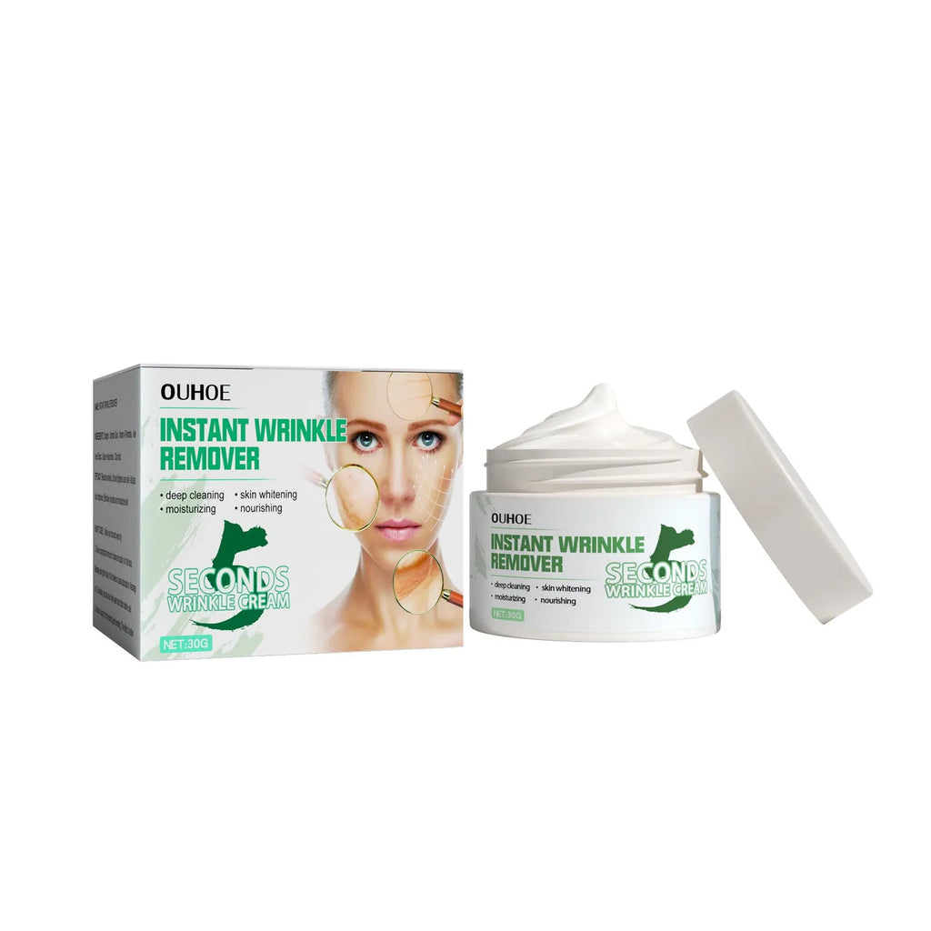 30g jar of anti-aging anti-wrinkle face cream with hydrating properties