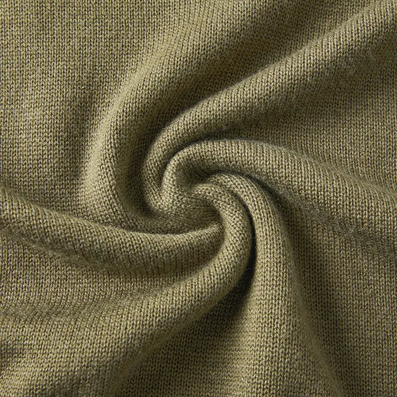 Men's slim-fit casual wool sweater pullover in a choice of six colours.