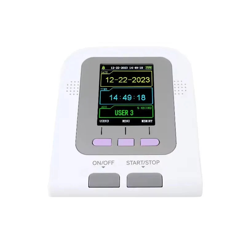 CONTEC08A veterinary digital blood pressure monitor with colour screen and animal cuff