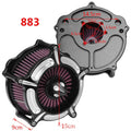 Aluminium alloy motorcycle air filter for Harley Davidson 883 and Big Glide models