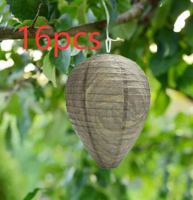 Honeycomb paper lantern in photo colour, 22cm wide by 28cm high