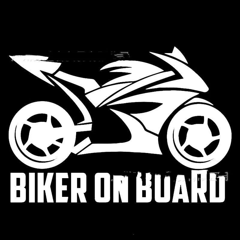 Reflective motorcycle and car safety stickers in multiple colours with 10x15cm and 14x20cm size options