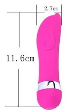 Six styles of mini realistic dildo vibrators for women including vaginal and anal stimulation options