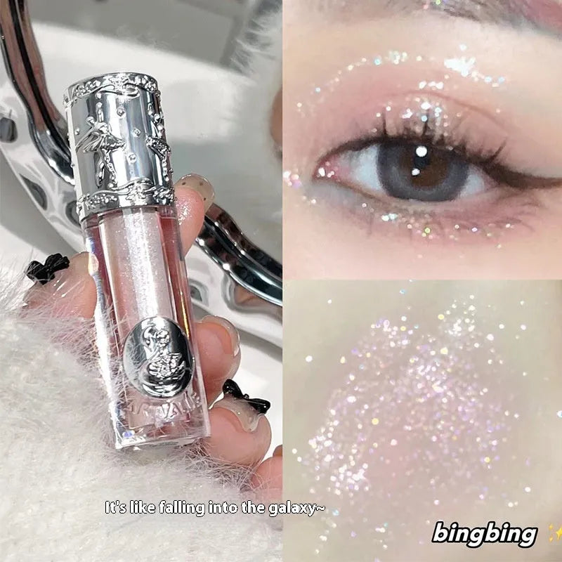 Ballet brand liquid eye shadow tube showing one of five colour options: Sakura Field, Doll Log, Butterfly Paradise, Nutcracker, or Pillow Fairy Tale.