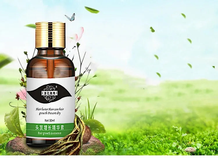 30ml scalp serum bottle for intensive repair, anti-dandruff, and frizzy hair improvement