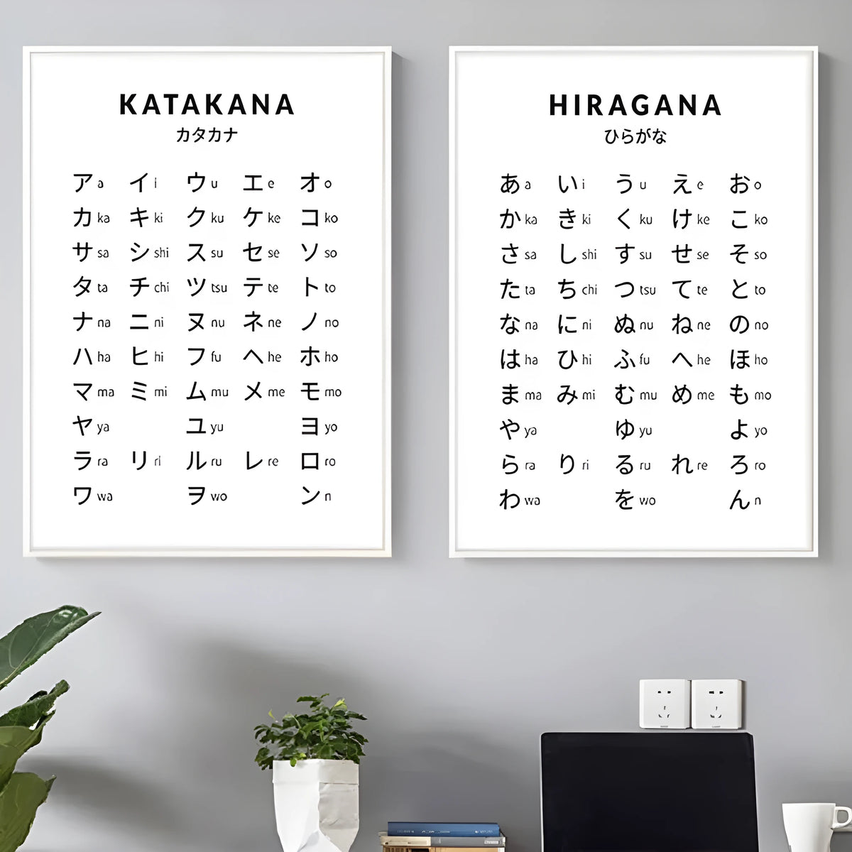 Personalised frameless decorative wall painting on canvas in modern simple style with size options