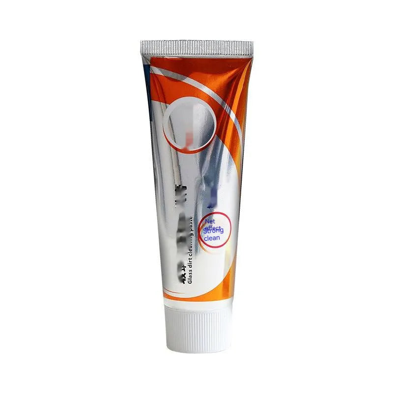 65ml white car windscreen cleaning agent paste in a 13.2cm tall container for removing oil stains