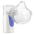 USB-powered handheld nebuliser with columnar plastic design and 0.5L water tank for children's respiratory relief