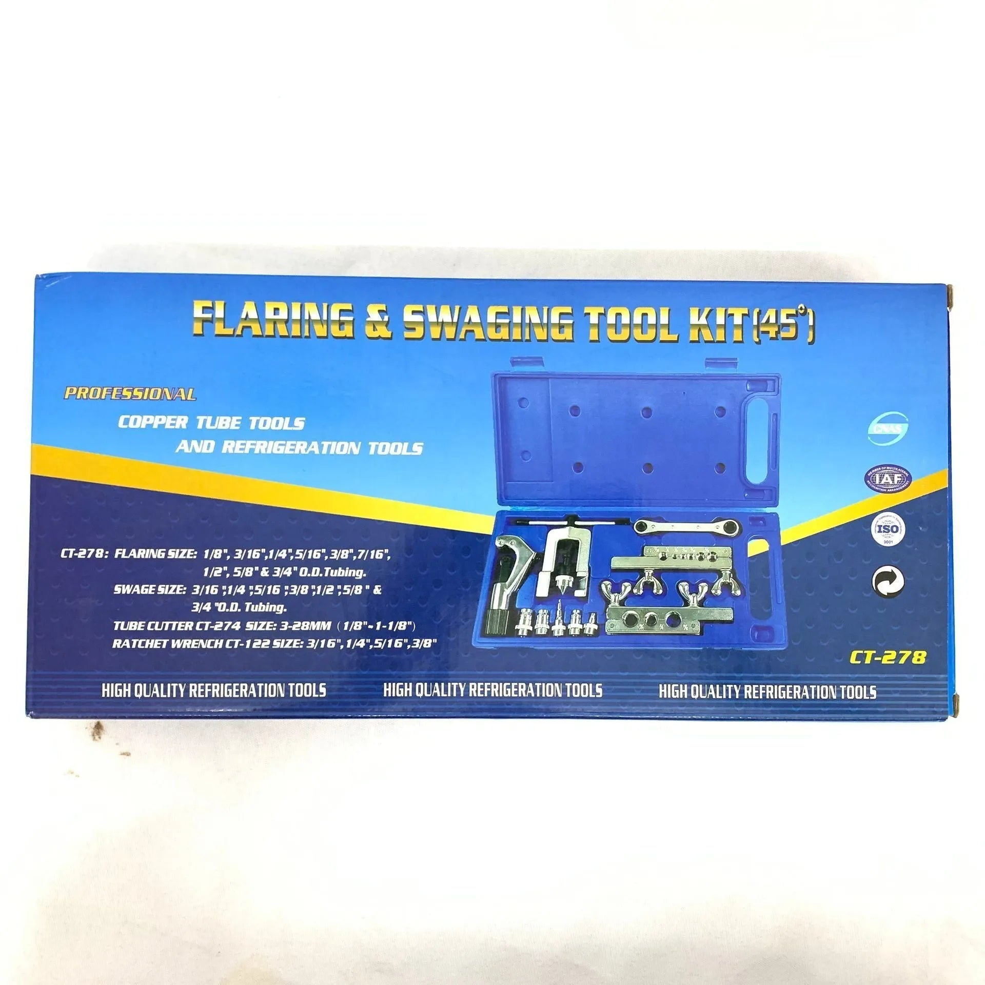 CT-278 cup type trumpet pipe expander toolset for brass instrument repair and maintenance