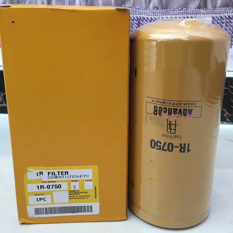 1R-0750 fuel filter element for anti-fuel oil impurity removal
