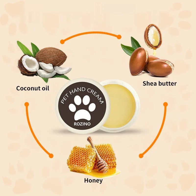 20g tube of pet hand cream with glycerin formula for dog and cat moisturising