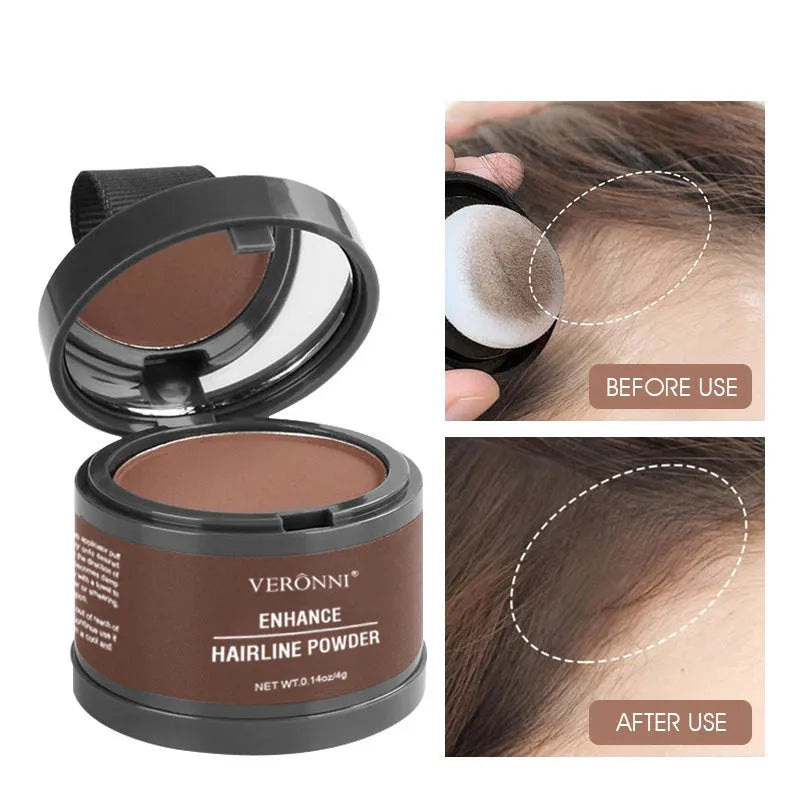 Hairline powder compact for shadow repair and skin colour improvement in 14 universal shades