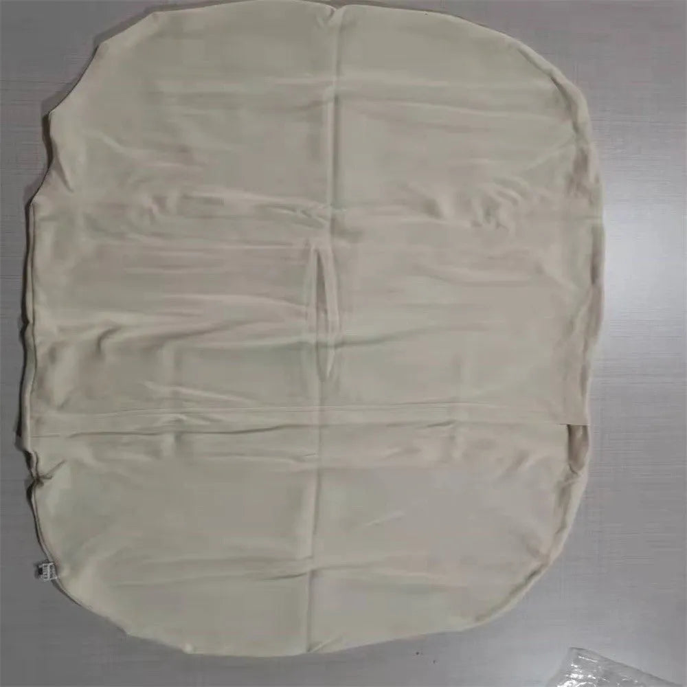 Portable cotton baby nest crib 75x45cm with beige, blue, green or purple colour options