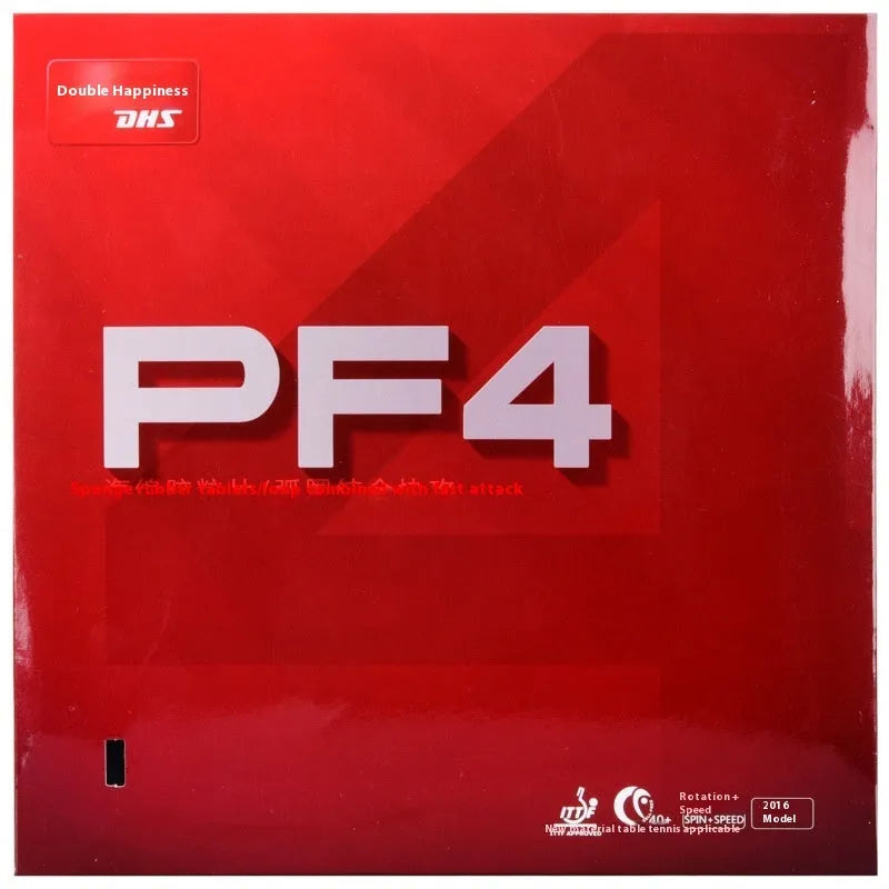 PF4-50 Fast Attack Sticky Classic-50 table tennis racket with anti-spin rubber in red and black colour options