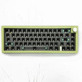 DIY hot-swappable RGB mechanical keyboard kit with control knob in seven colour options