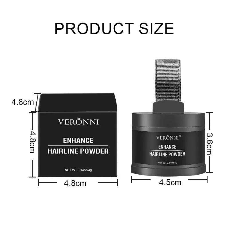 Hairline powder compact for shadow repair and skin colour improvement in 14 universal shades