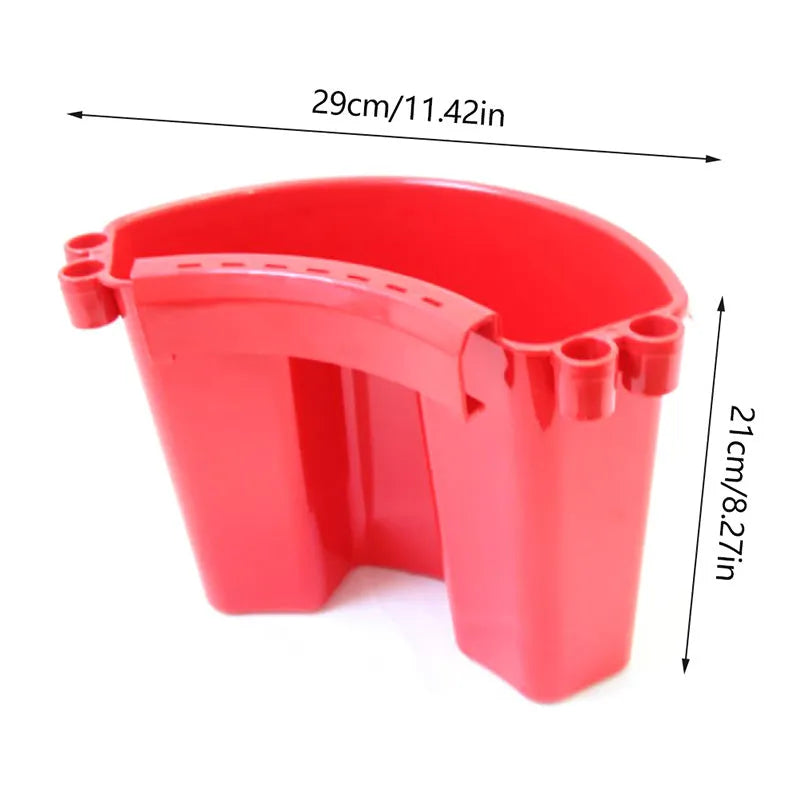 16-litre car washing bucket in PP plastic available in four colour options