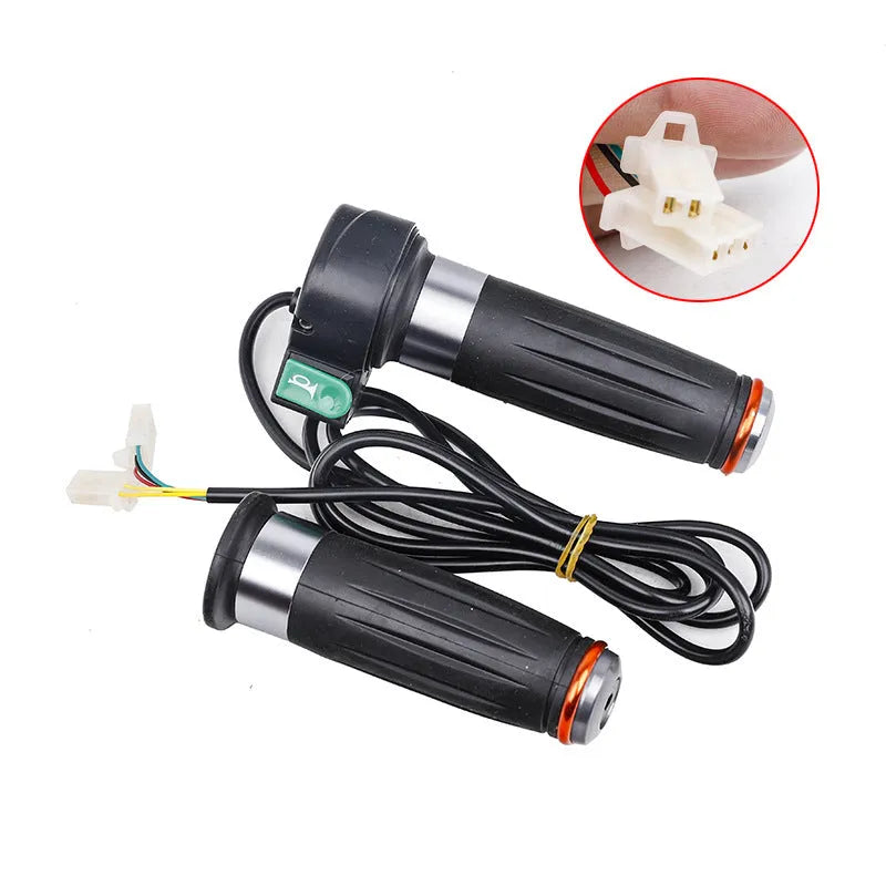 Three-wheel electric car modification accelerator handle with three-speed rotary control and multiple colour options