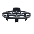 Black plastic egg holder rack for kitchen cooking machines