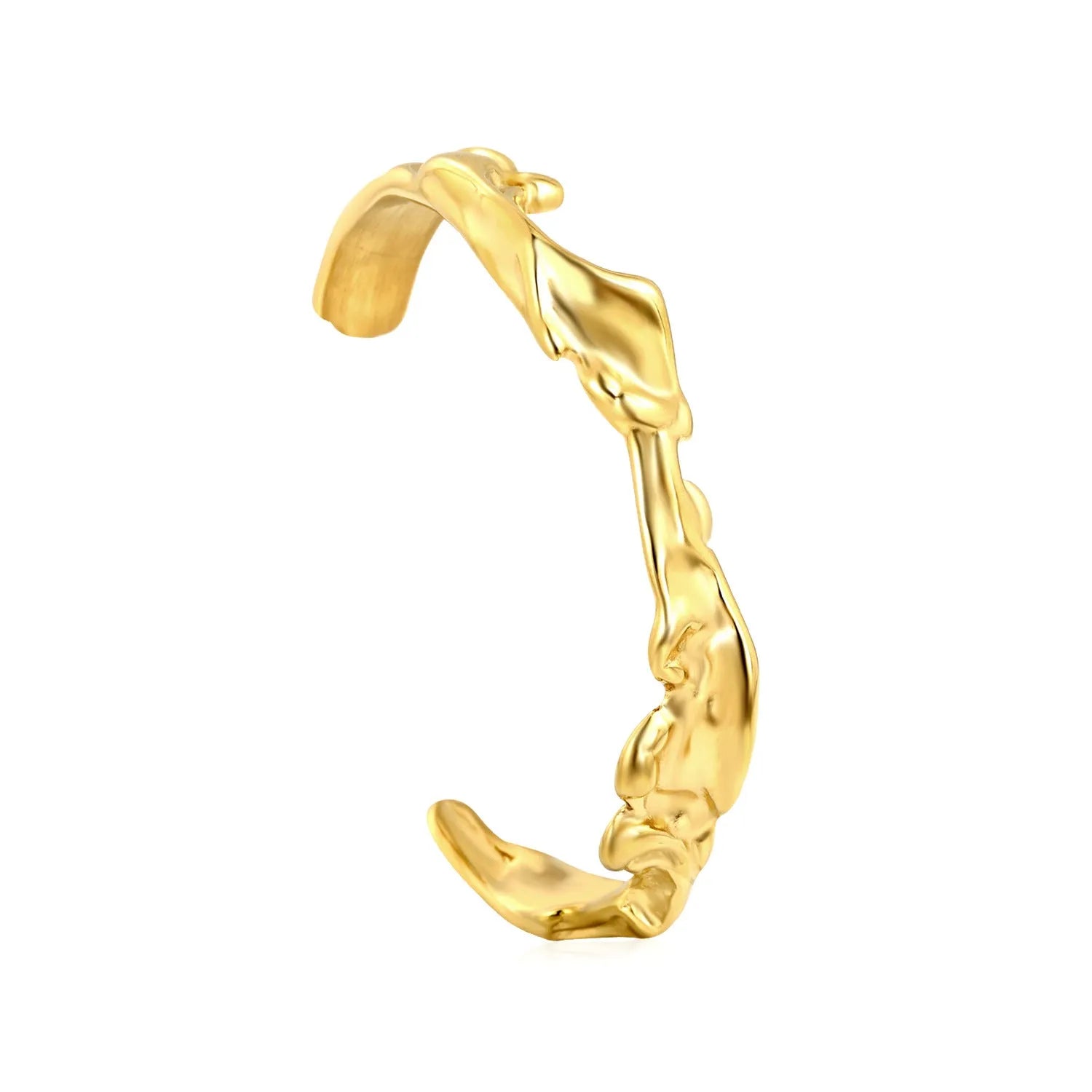 Stainless steel European style women's bracelet in rose gold and silver tone options