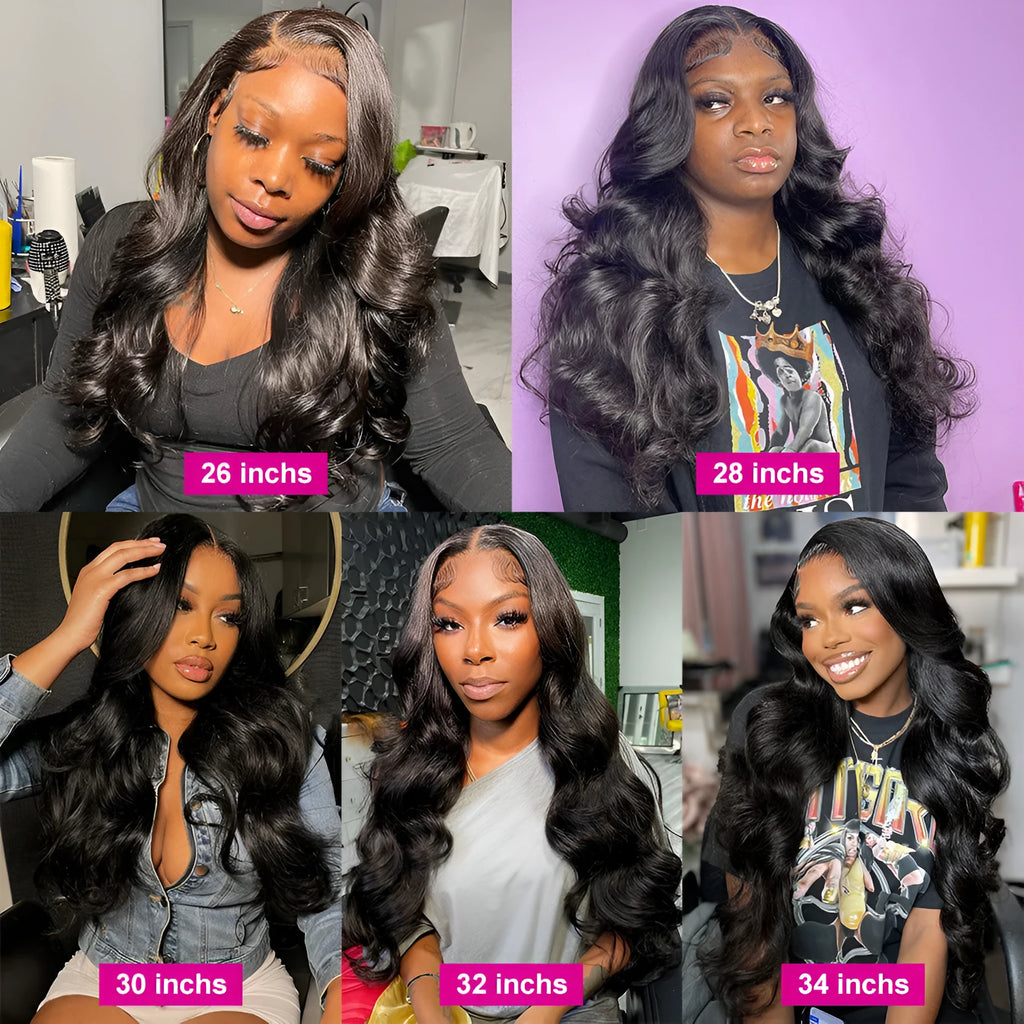 Black synthetic front lace wig with long curly hair and side bangs style